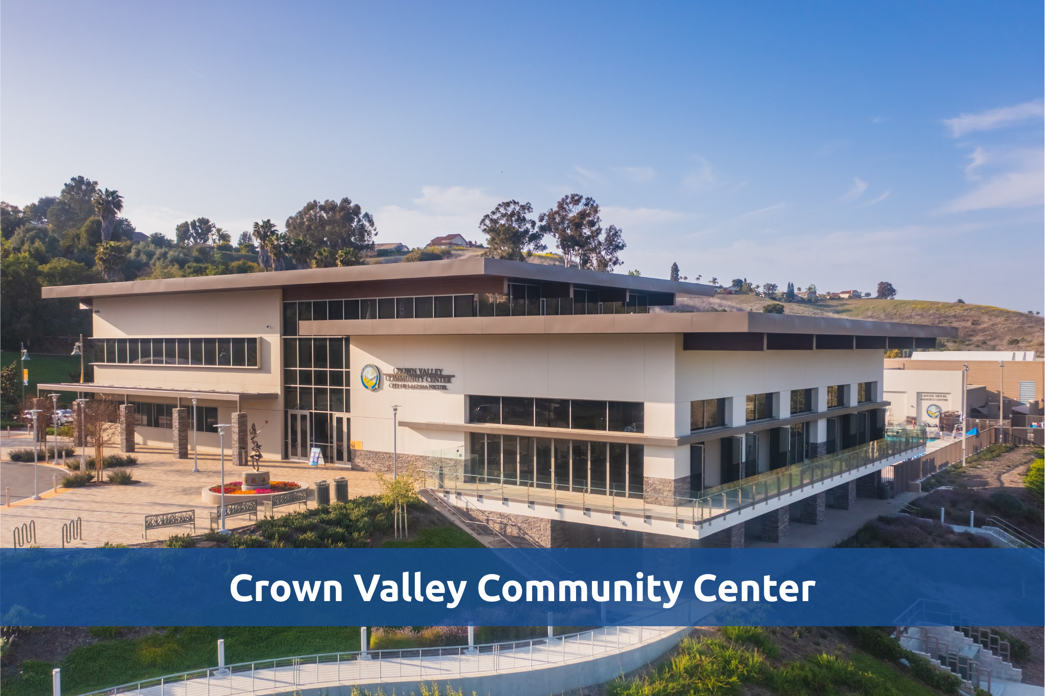 Crown Valley Community Center exterior in color
