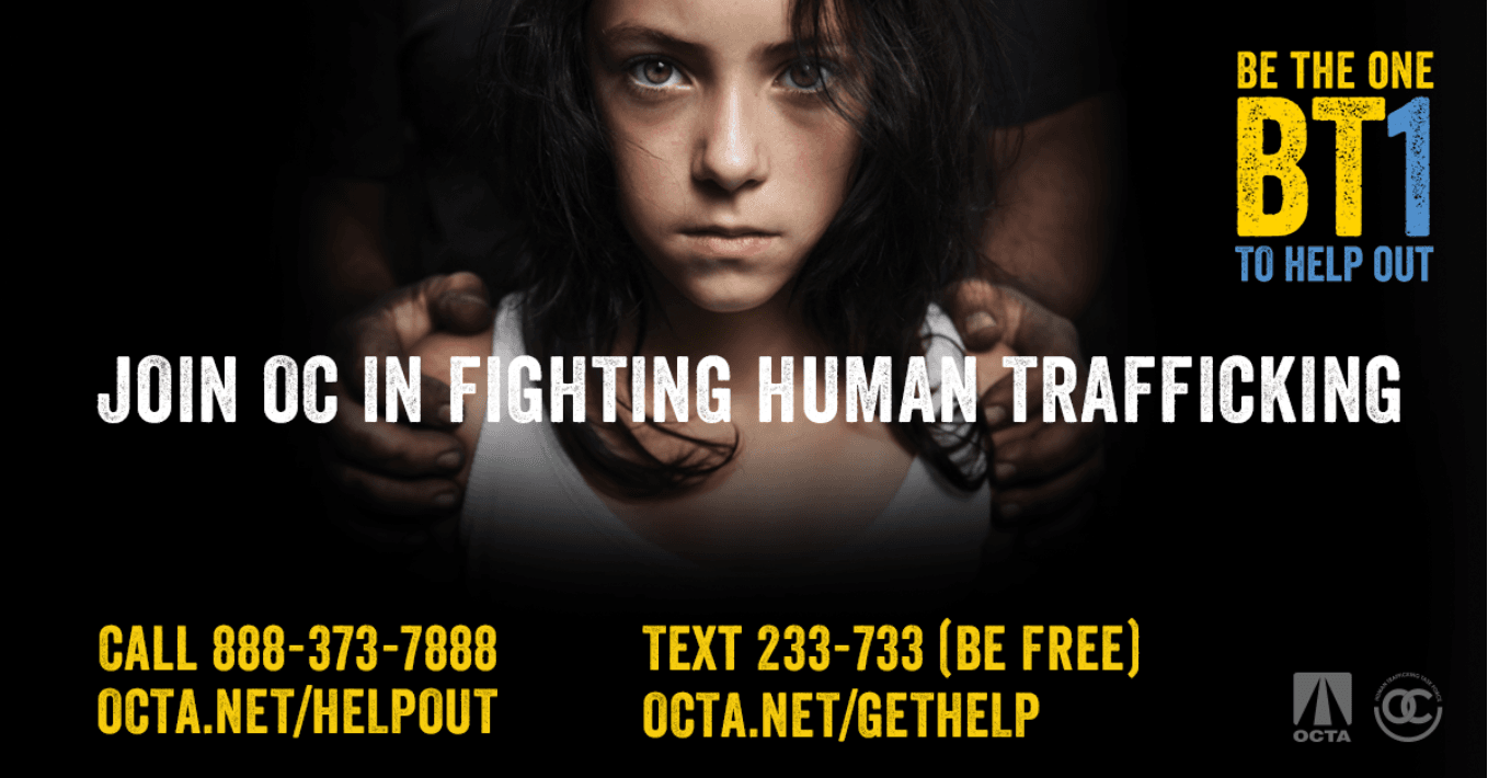 Join OC in Fighting Human Trafficking