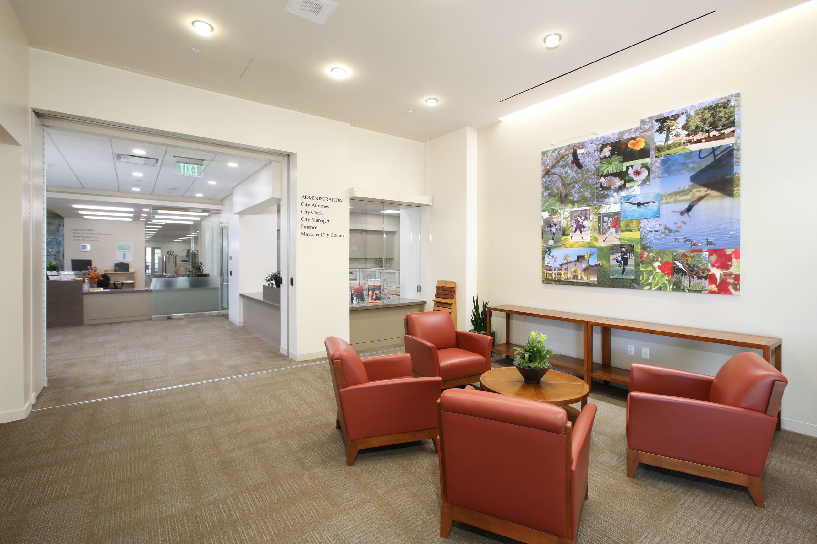 Administration Lobby Area