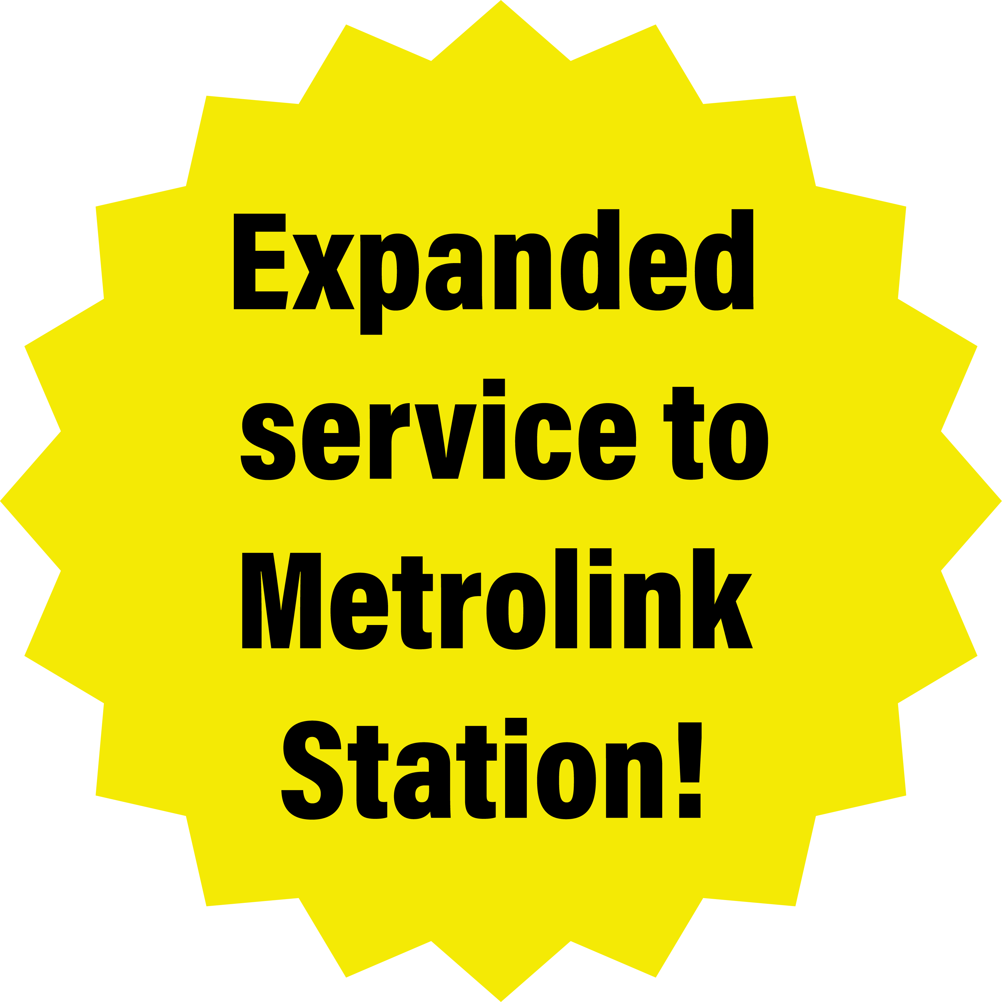 Expanded Service Sticker