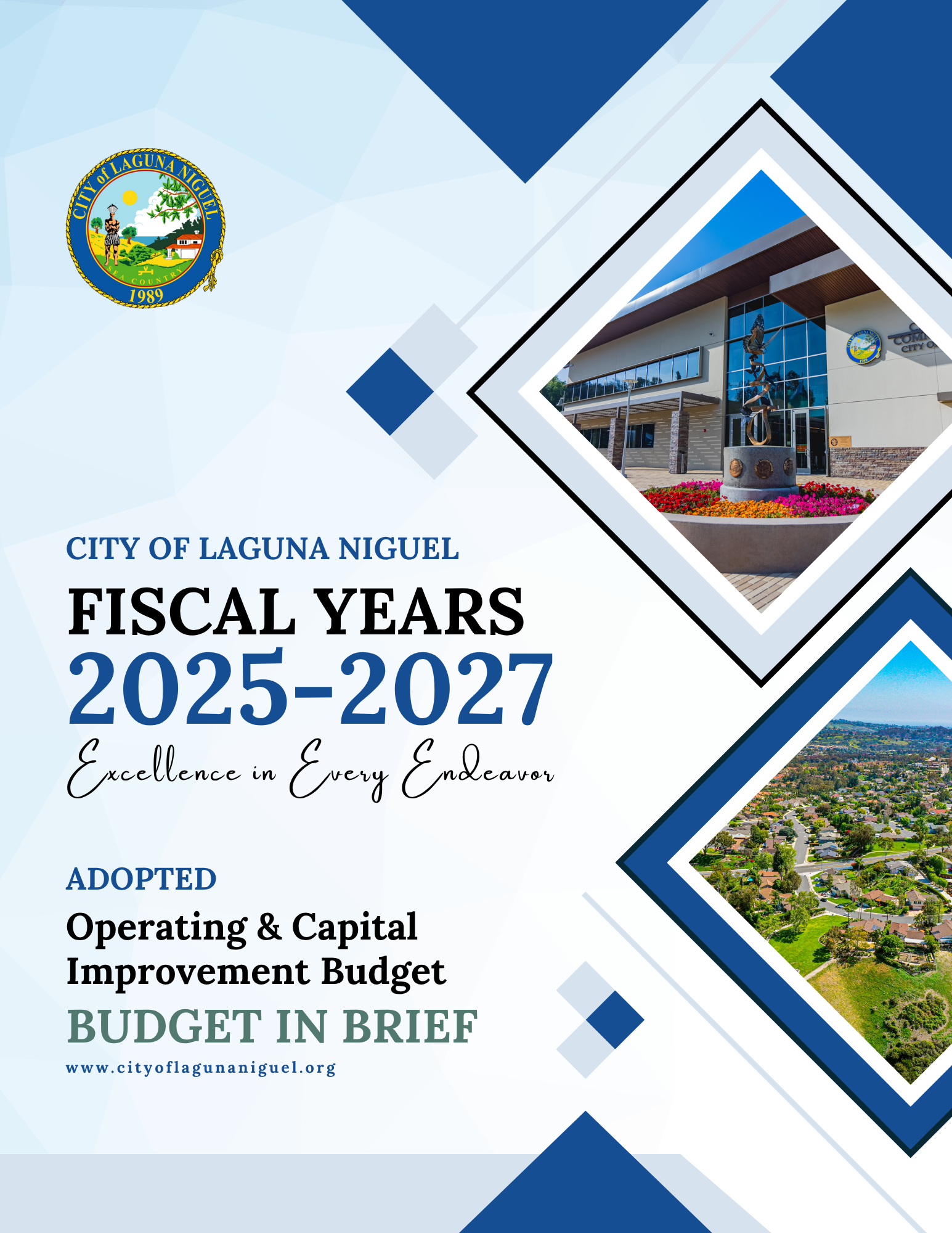 FY 2025-2027 Budget in Brief Digital Cover