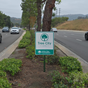 Tree City USA sign