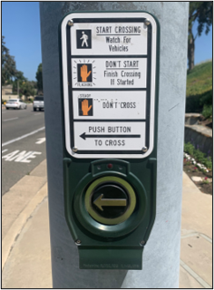 New Accessible Pedestrian Push Buttons