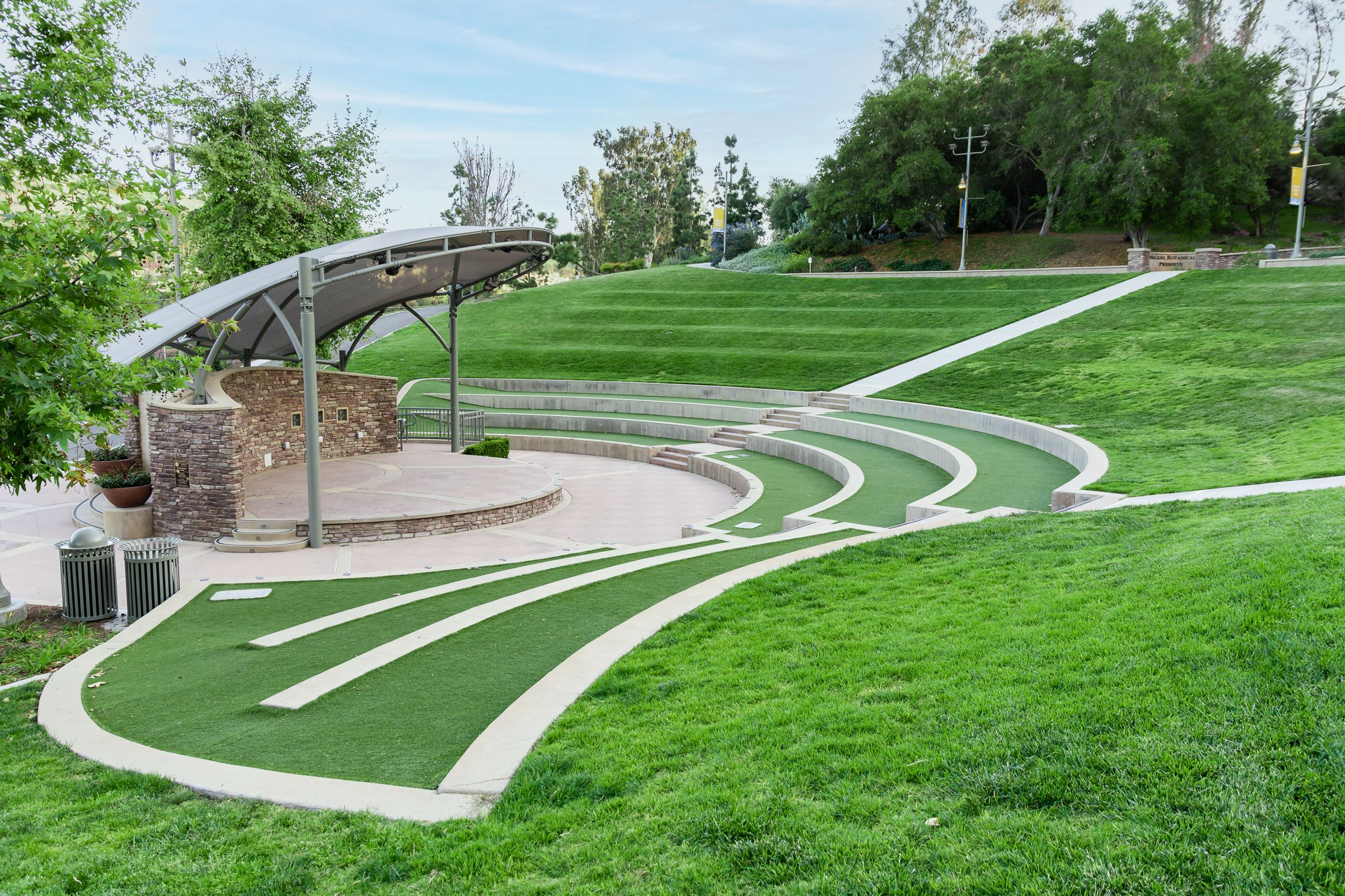 amphitheater and outside space